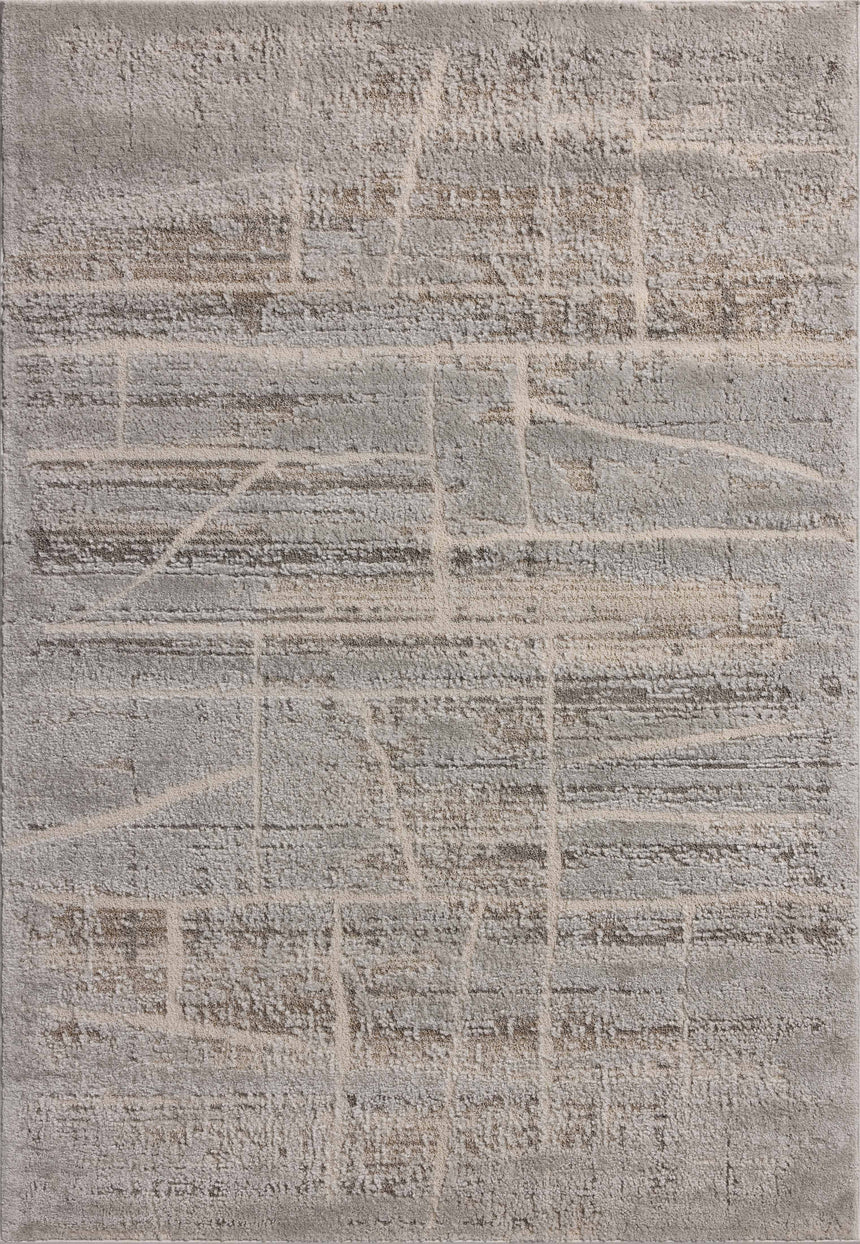 Monty  Rug 07 | Natural / Mist