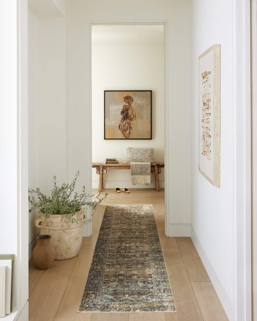 Morgan Rug 05 | Spice / Lagoon