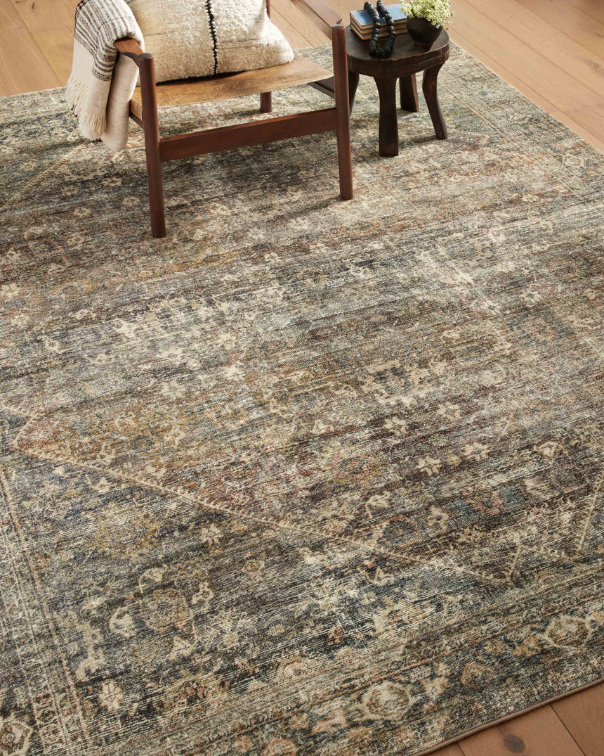 Morgan Rug 05 | Spice / Lagoon