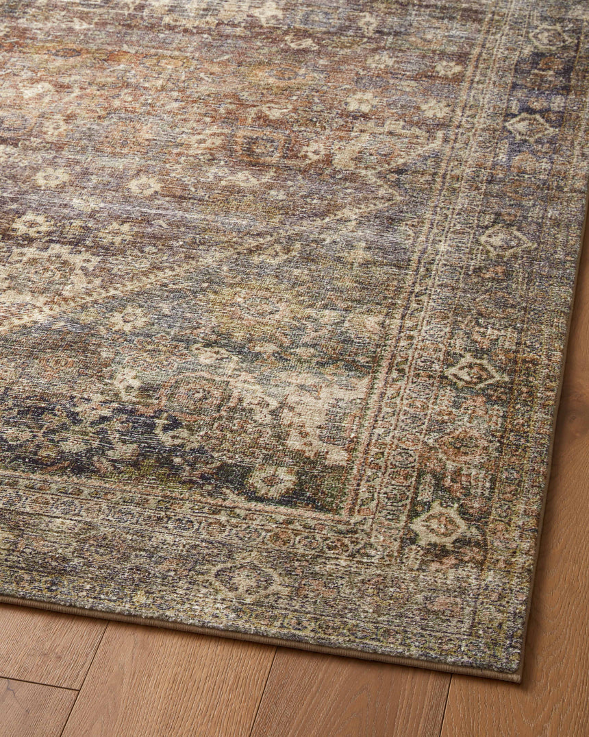 Morgan Rug 05 | Spice / Lagoon