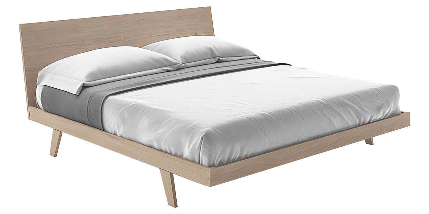 White Washed on Oak | Mobican Maeva Bed | Valley Ridge Furniture