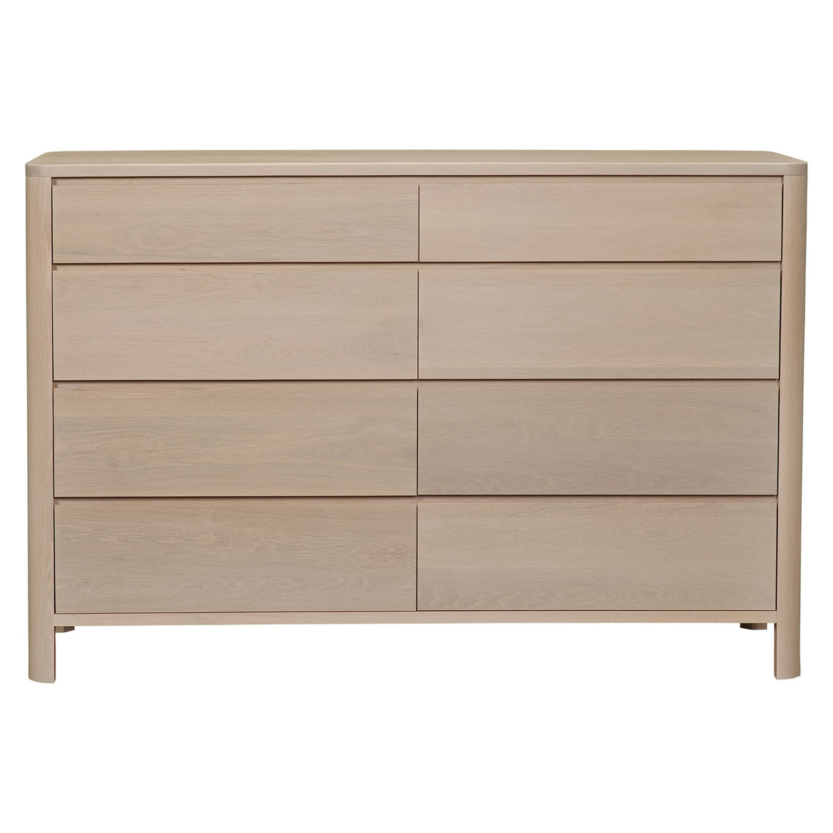 West Bros Curva Master Chest in 45 Weathered Wood, on white