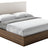 Smoked Walnut with Poodle Fabric | Mobican Maya Bed | Valley Ridge Furniture