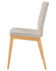 Smoked Walnut with Tarantino Fabric | Mobican Mobi Dining Chair | Valley Ridge Furniture