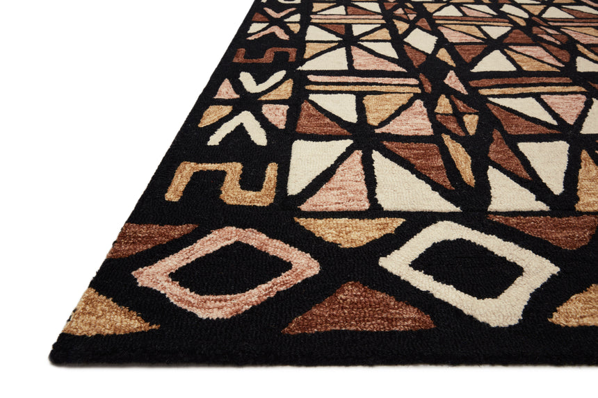 Nala Rug 05 | Spice / Black