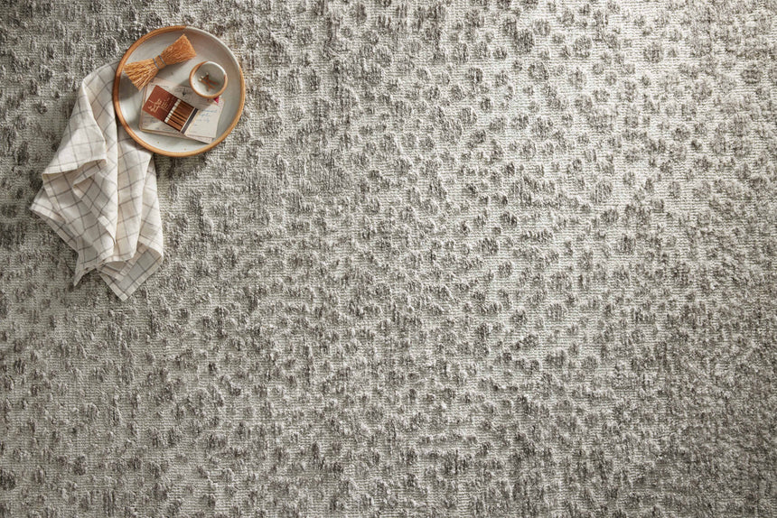 Neda Rug 02 | Silver / Ivory