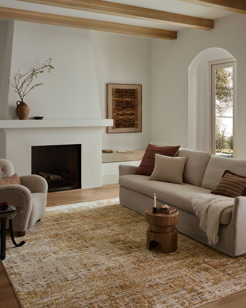 Nellie Rug 02 | Sunset / Pebble