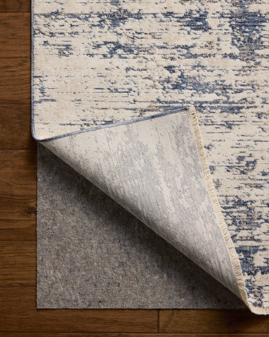 Nellie Rug 05 | Dove / Blue