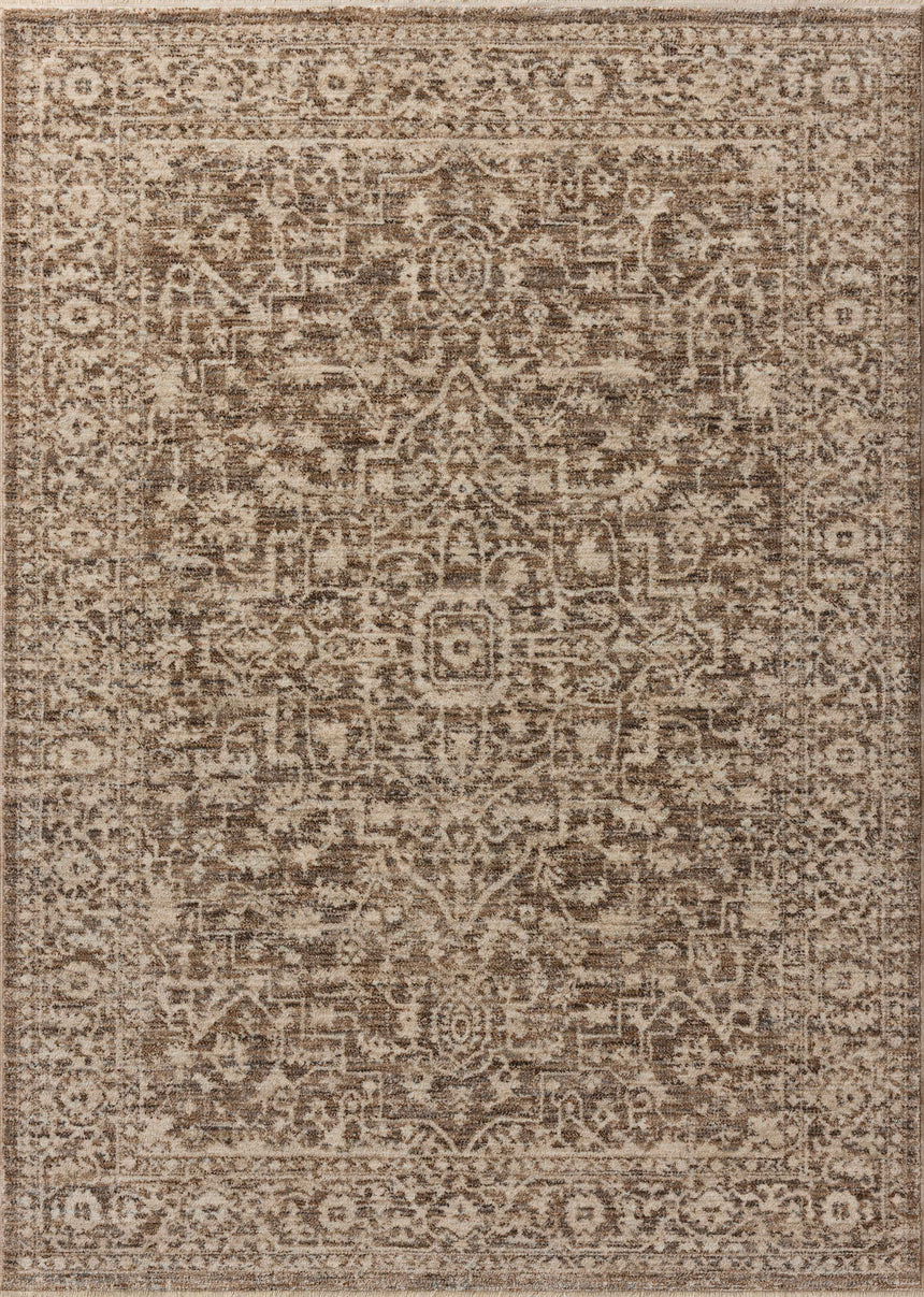 Newman Rug 02 | Dark Taupe / Natural
