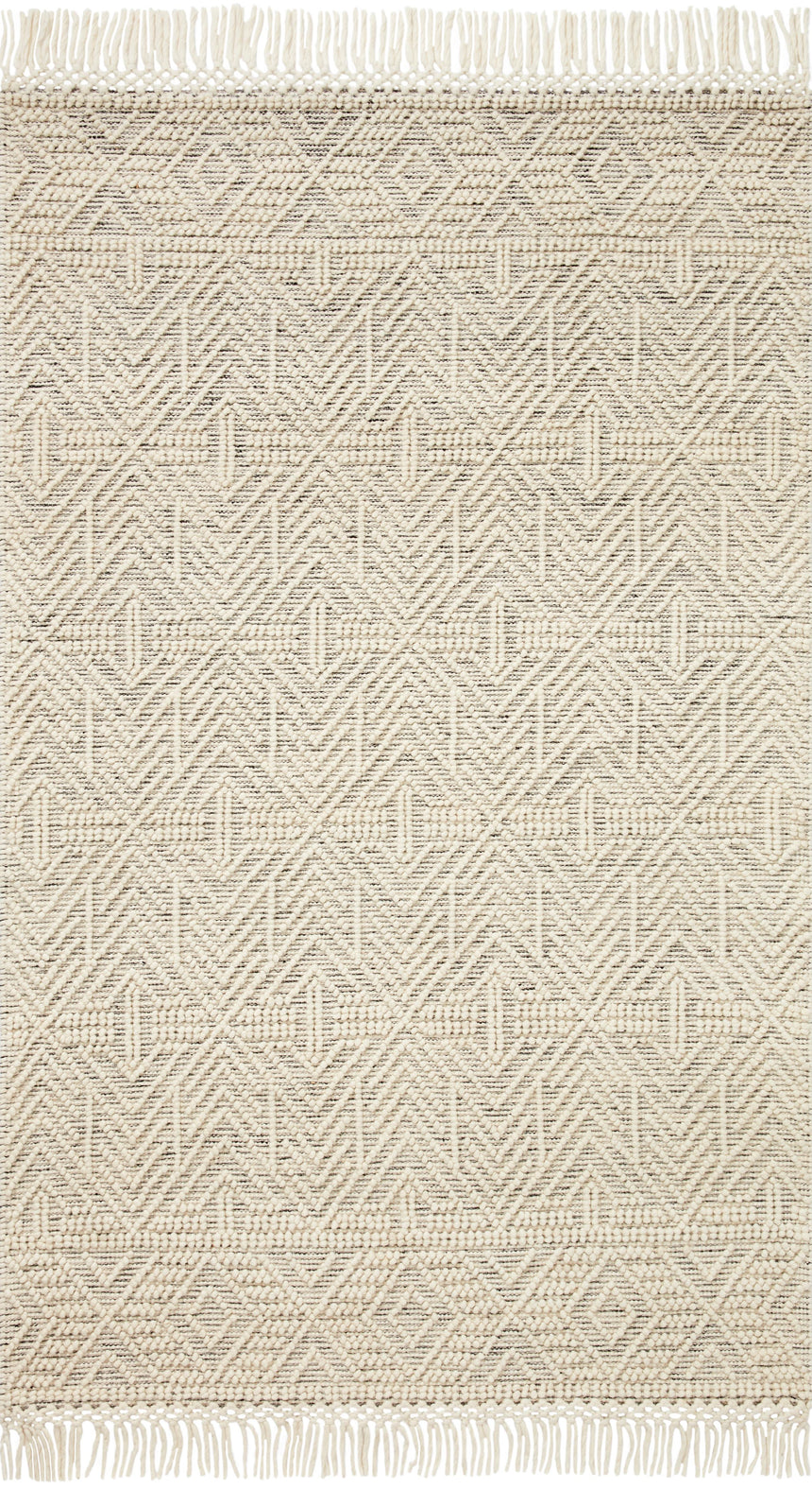 Noelle Rug 01 | Ivory / Black
