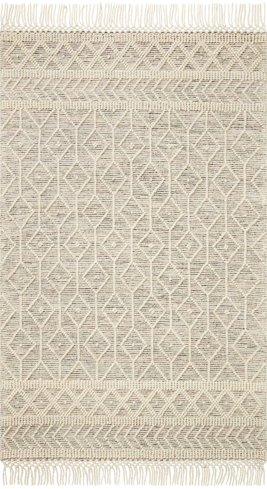 Noelle Rug 02 | Ivory / Black