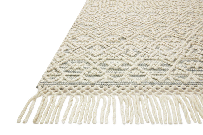 Noelle Rug 05 | Ivory / Blue