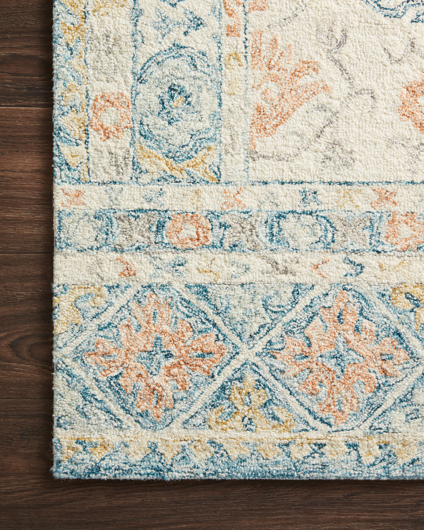 Norabel Rug 01 | Ivory / Multi