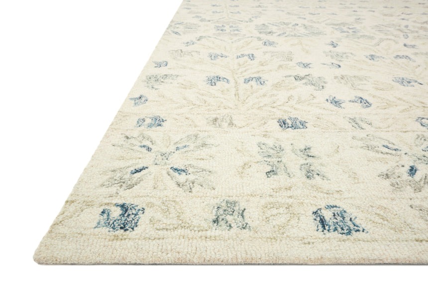 Norabel Rug 02 | Ivory / Grey