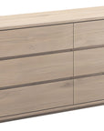 White Washed on Oak | Mobican Nevada Double Dresser | Valley Ridge Furniture