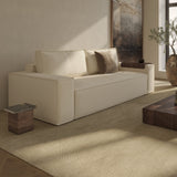 Innovation Living Newilla Sleeper Sofa - Wide Arms, room setting, shown in 255 Adario Basmati