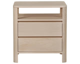 West Bros Curva Night Table in 45 Weathered Wood