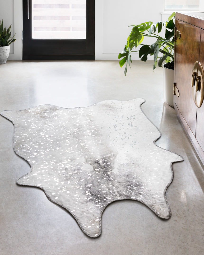 Odessa Rug 02 | Silver / Grey
