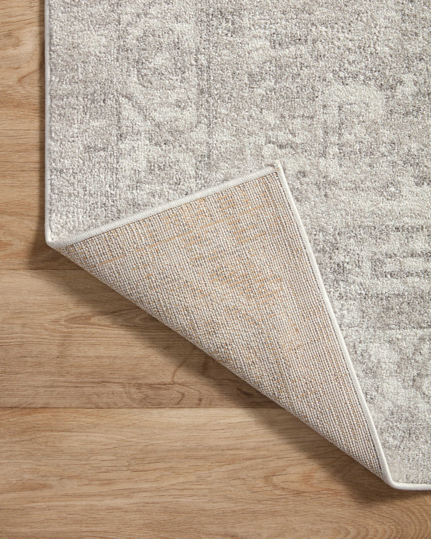 Odette Rug 02 | Silver / Ivory