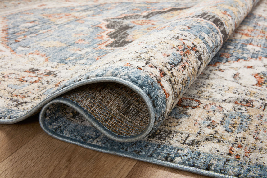 Odette Rug 06 | Sky / Multi