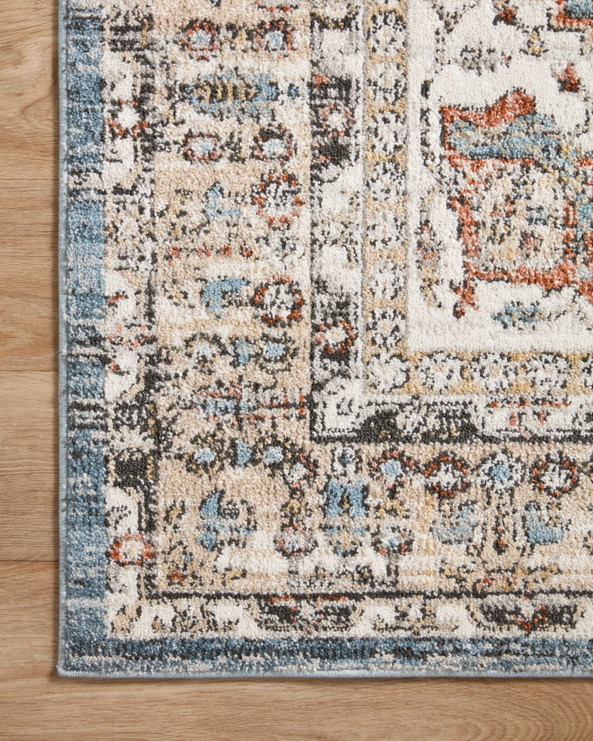 Odette Rug 06 | Sky / Multi