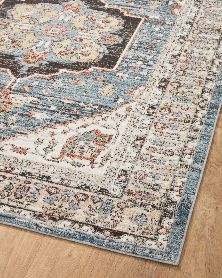 Odette Rug 06 | Sky / Multi