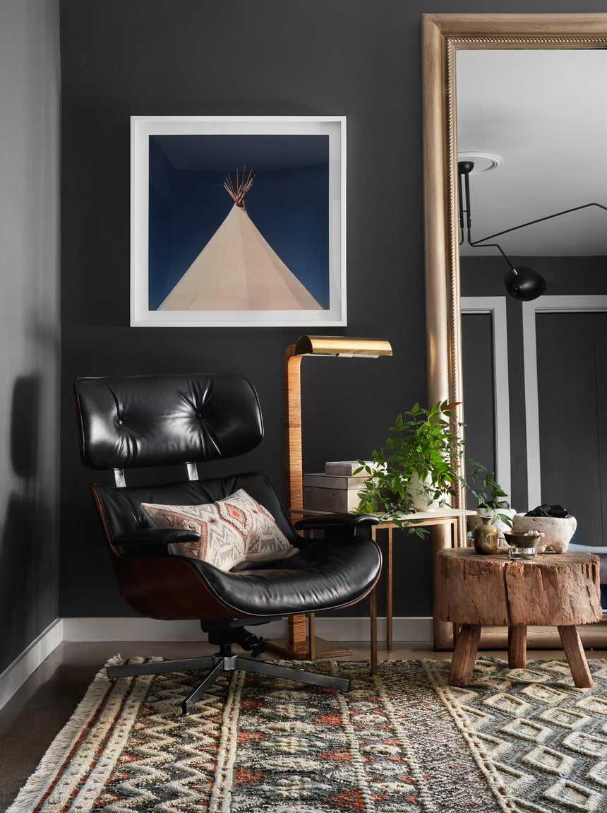 Owen Rug 03 | Indigo / Sage