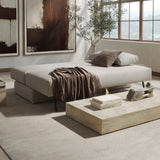 Innovation Living Osvald Sleeper Sofa, room setting, shown in 579 Kenya Gravel all-groups