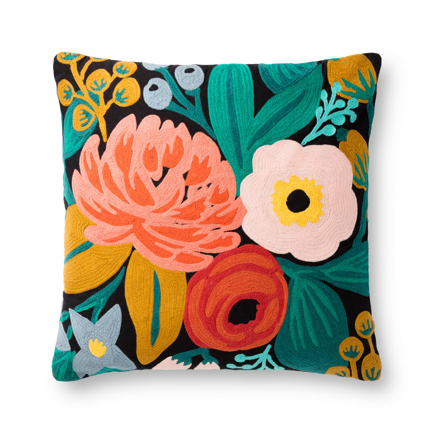 Black / Multi Pillow | P6044