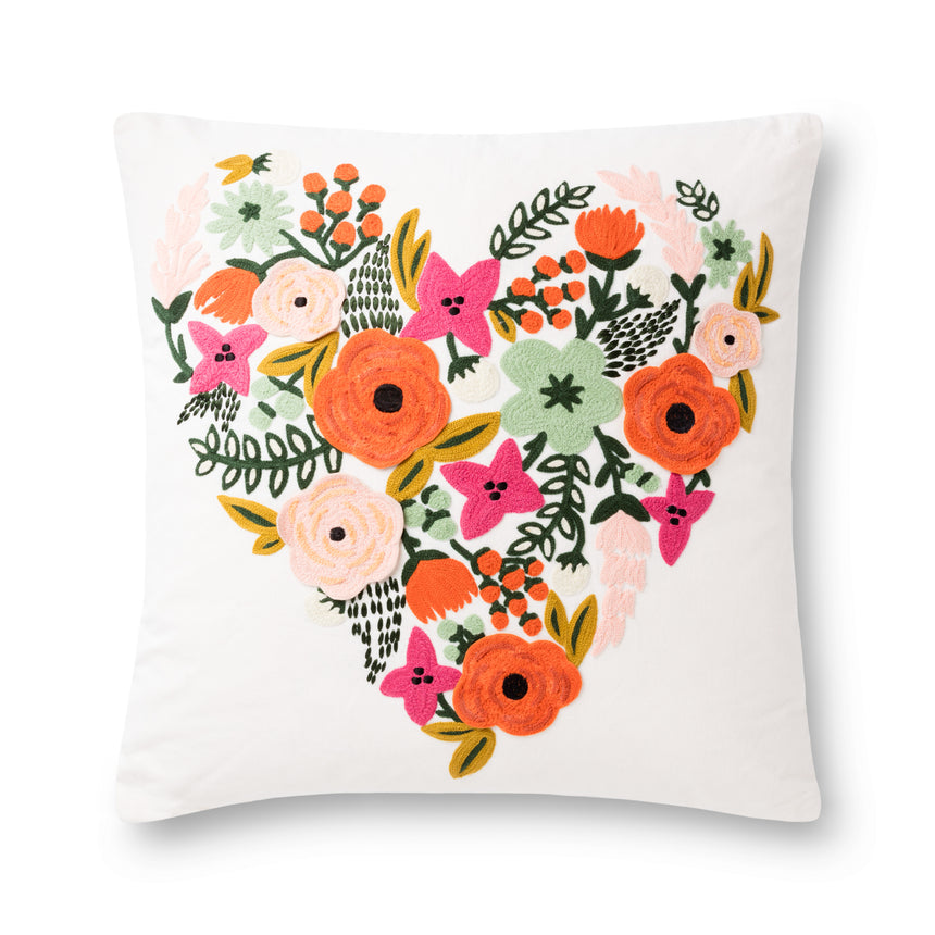 Ivory / Multi Pillow | P6046