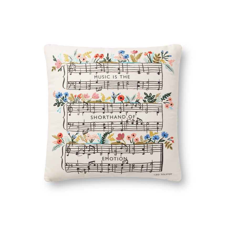 Ivory / Multi Pillow | P6072