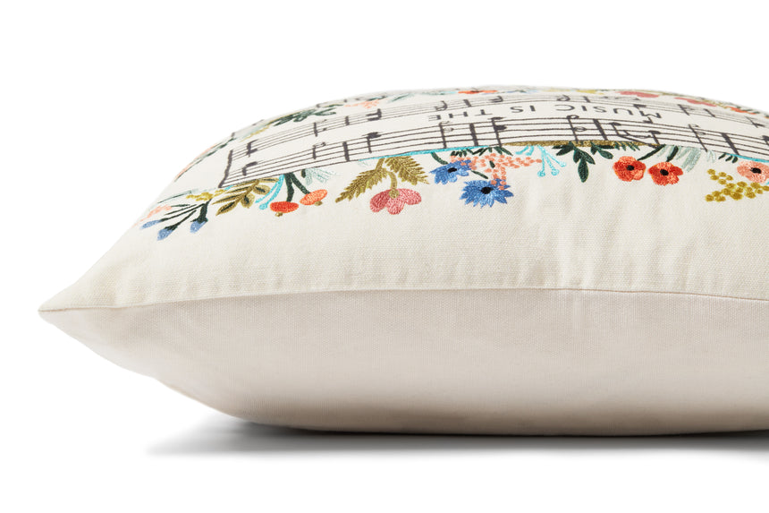 Ivory / Multi Pillow | P6072