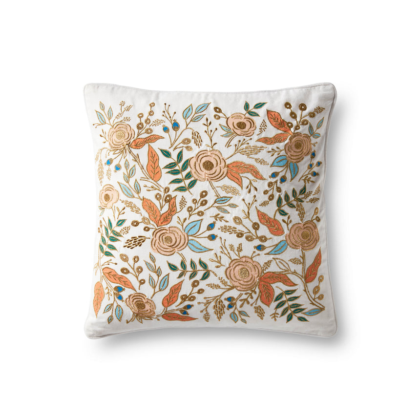 Ivory / Multi Pillow | P6073