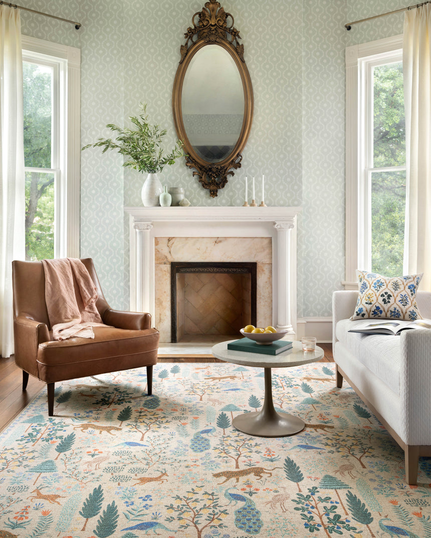 Ivory / Multi Pillow | P6076