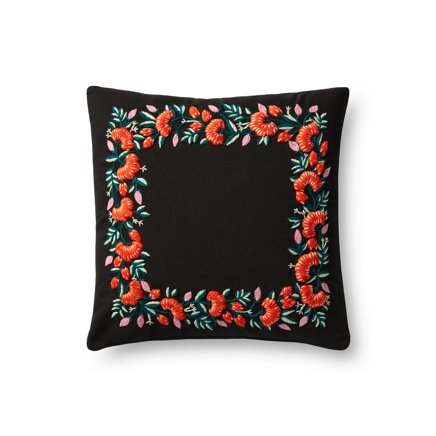 Black / Multi Pillow | P6079