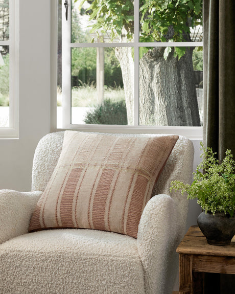 Natural / Rust Pillow