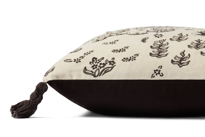 Ivory / Black Pillow | PLL0025