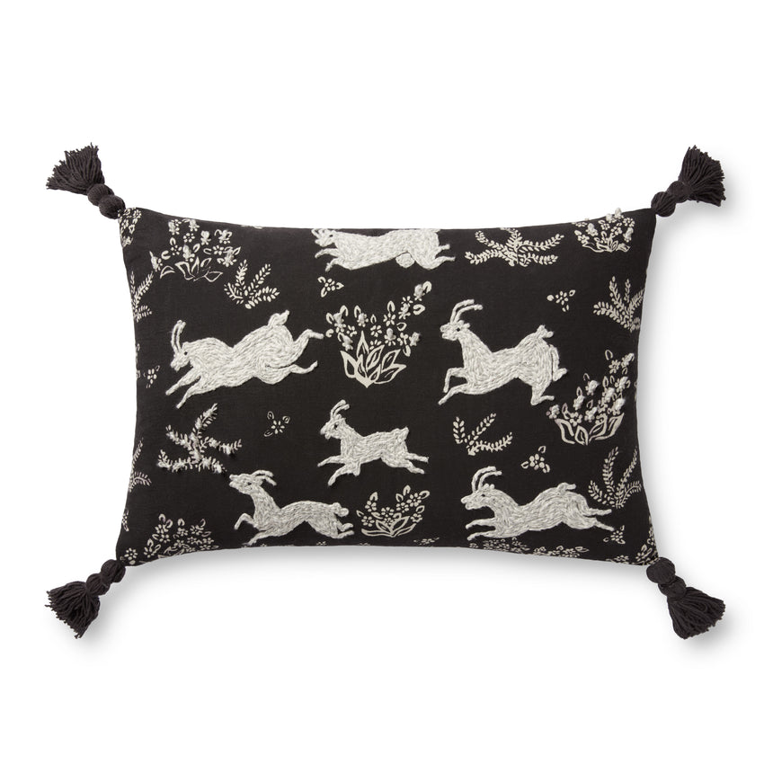 Black / Ivory Pillow | PLL0027
