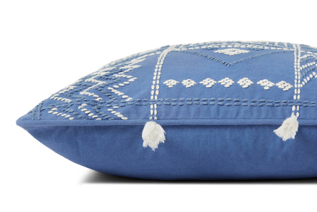 Blue / Ivory Pillow