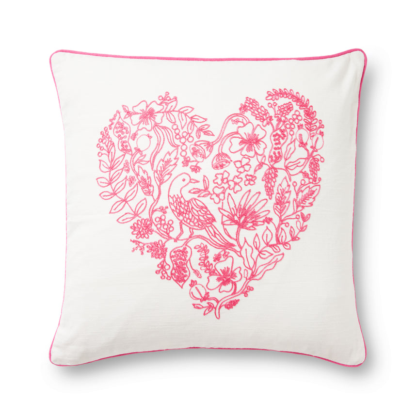 Ivory / Pink Pillow | PRP0011