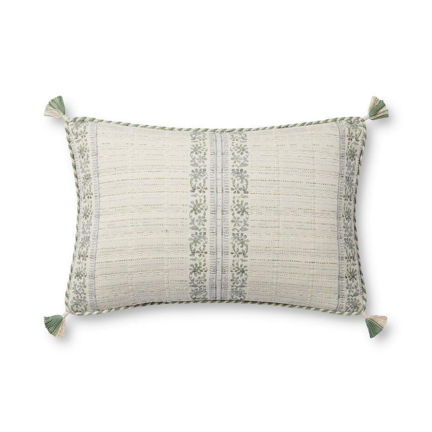 Sage / Ivory Pillow