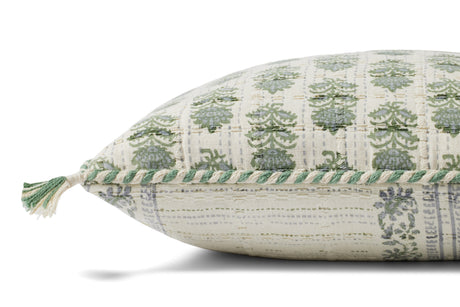 Sage / Ivory Pillow