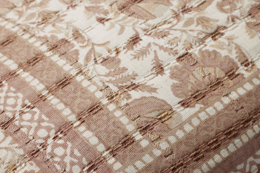 Blush / Ivory Pillow