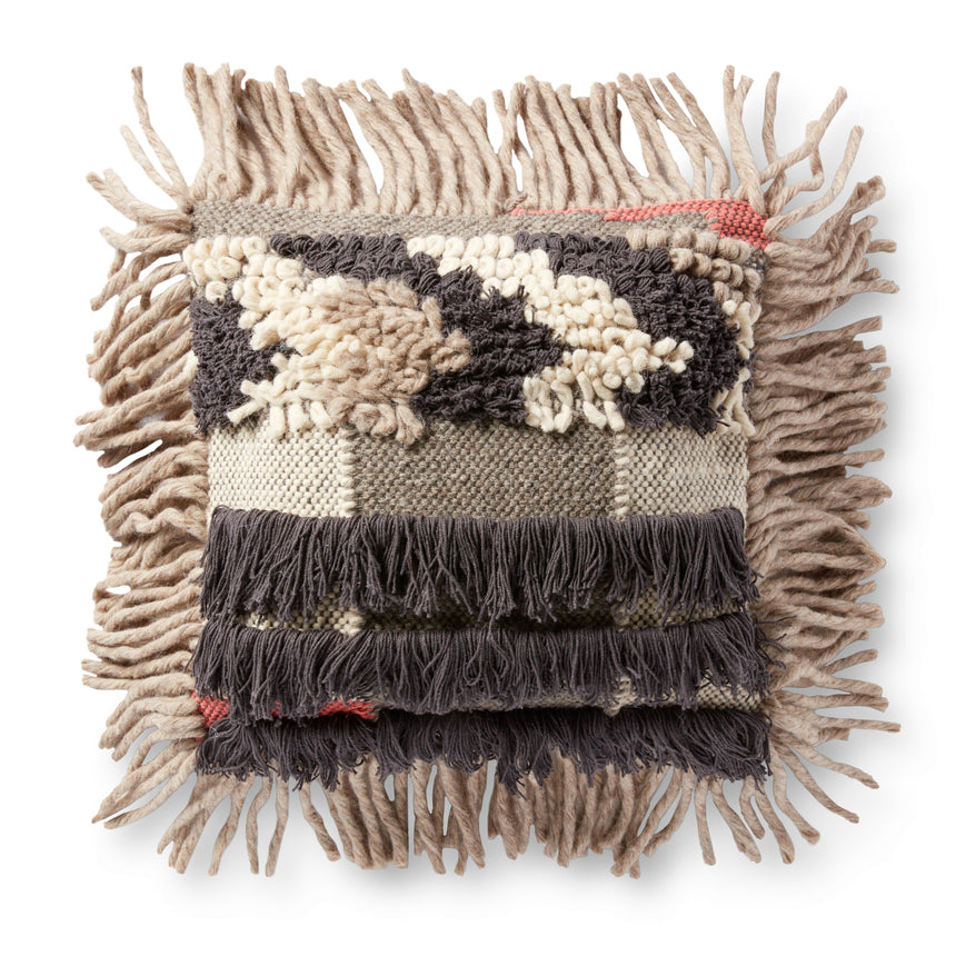 Grey / Multi Pillow | P0093