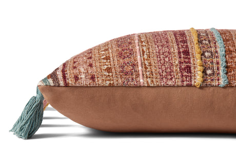 Brick / Multi Pillow