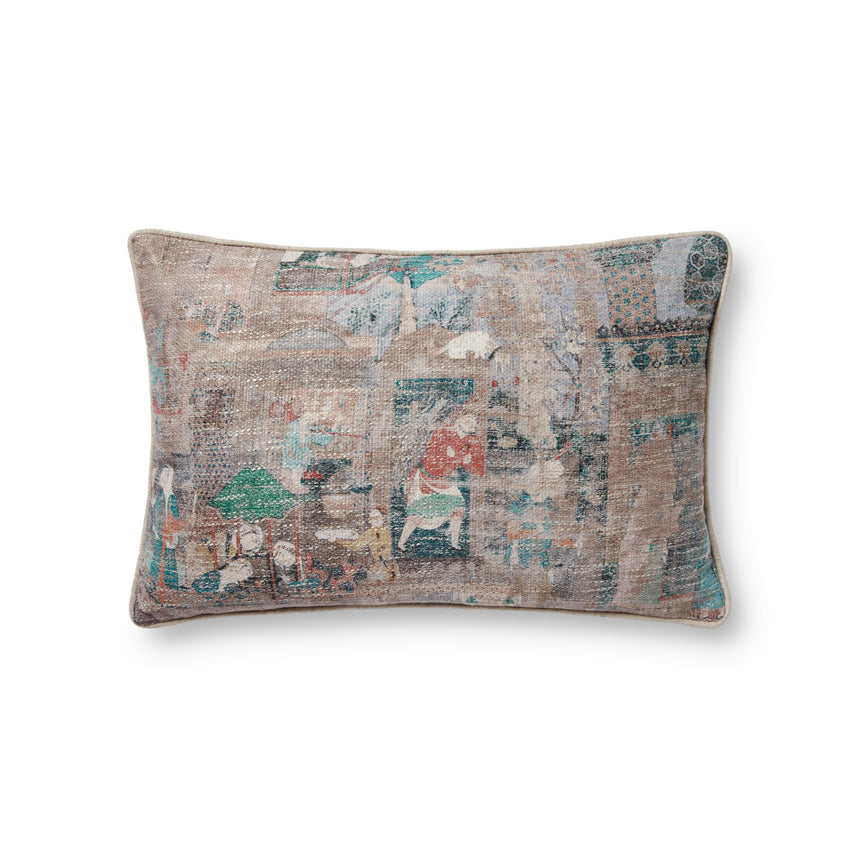 Brown / Multi Pillow | PLL0007