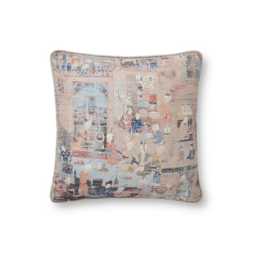 Taupe / Multi Pillow | PLL0008