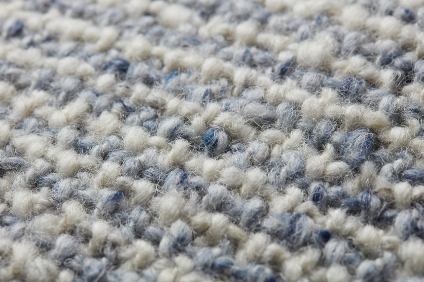 Ivory / Blue Pillow | PLL0033