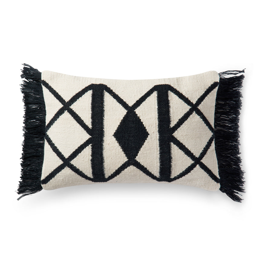 Black / Ivory Pillow | P0503