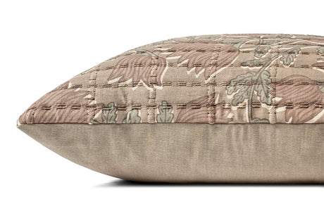 Taupe / Rose Pillow